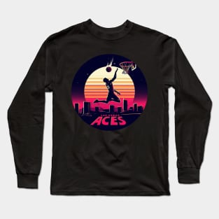 Las Vegas Aces basketball Long Sleeve T-Shirt